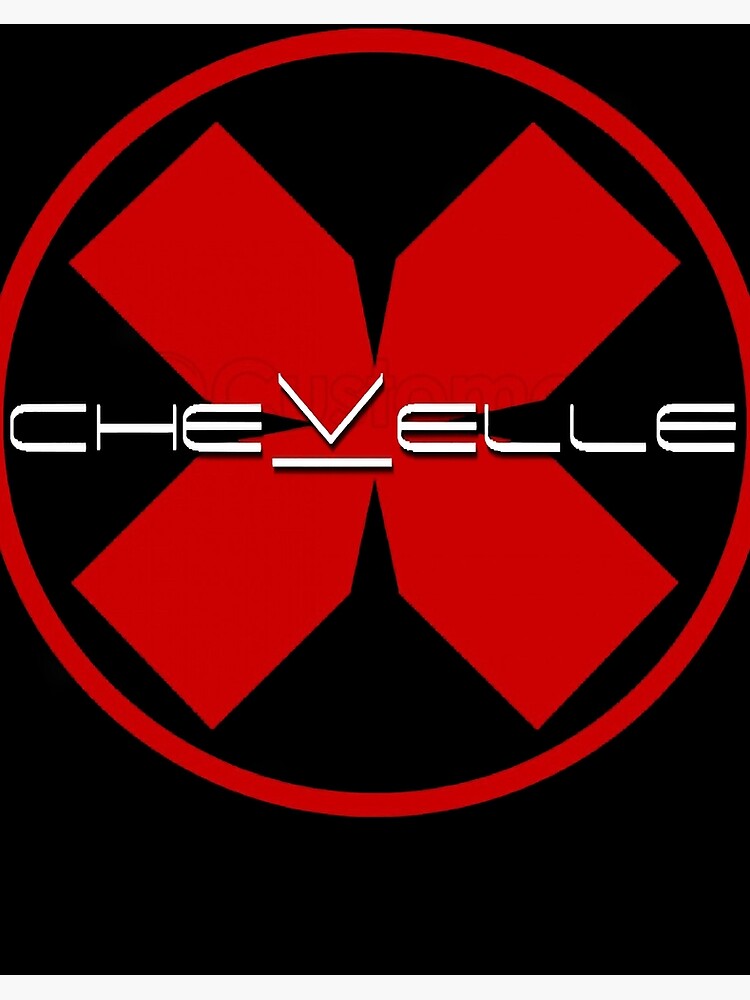 Chevelle Band Logo Does Anyone Know What The Guy In The Background Is
