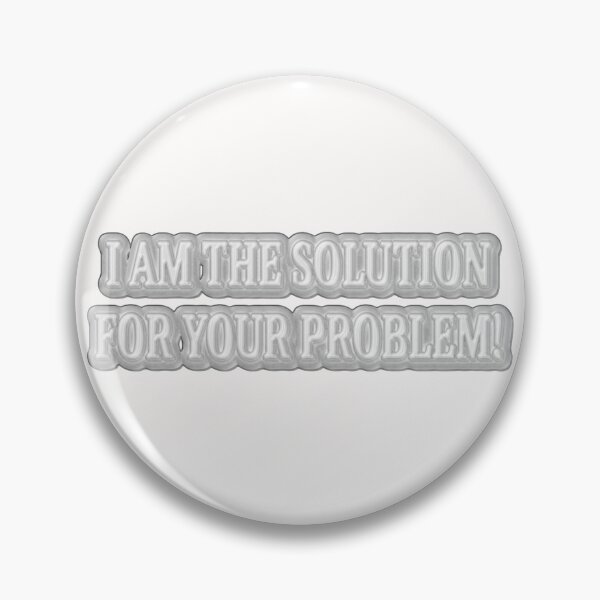 Item preview, Cute Artwork Design "I AM THE SOLUTION". Buy Now designed and sold by Health And Fitness Posts e-Store.