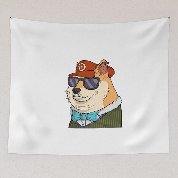 Item preview, doggy#5325 Comic Dog  Dogecoin   designed and sold by PetTotem.