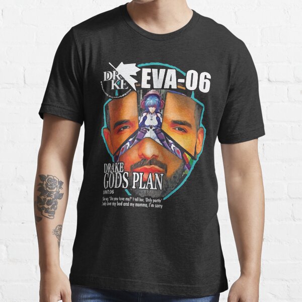 drake evangelion - oui j'aime drake x hommes 2021 T-shirt essentiel