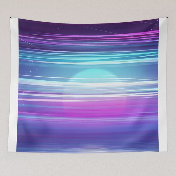 Item preview, Synthwave Abstract Retro Nightlife Digital Art designed and sold by Rakuten Mallor.