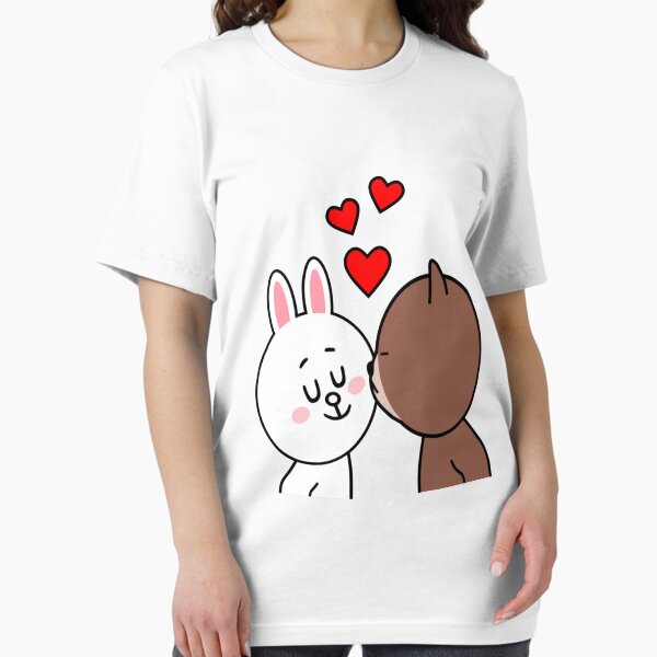 Aperçu de l'œuvre Ours Brun Cony Bunny Lapin Le Baiser créée et vendue par Rudi Witte.