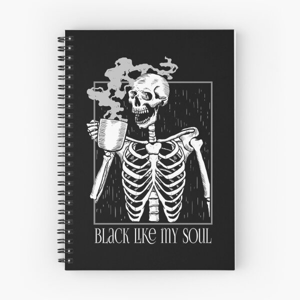 Item preview, Negro como mi alma - Esqueleto tomando café designed and sold by Rudi Witte.