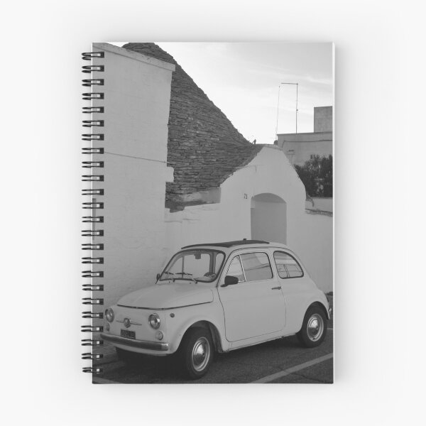 Item preview, Fiat 500 beside a Trullo, Puglia designed and sold by moderntraveller.