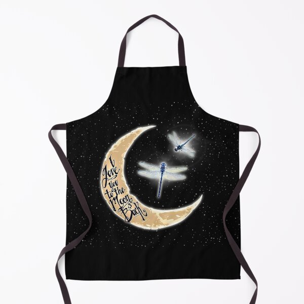 Item preview, Dragonfly Love You To The Moon Black designed and sold by VannaShanha.