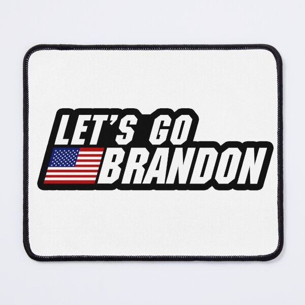 Item preview, Let's Go Brandon USA Flag designed and sold by StickerSector.