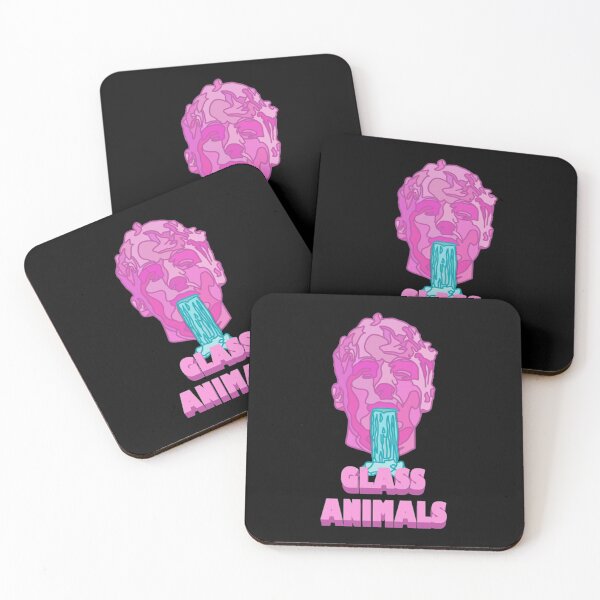 Item preview, Glass Animals Soda Waterfalls (Head and Logo) T-Shirt designed and sold by RogelioHeathc.