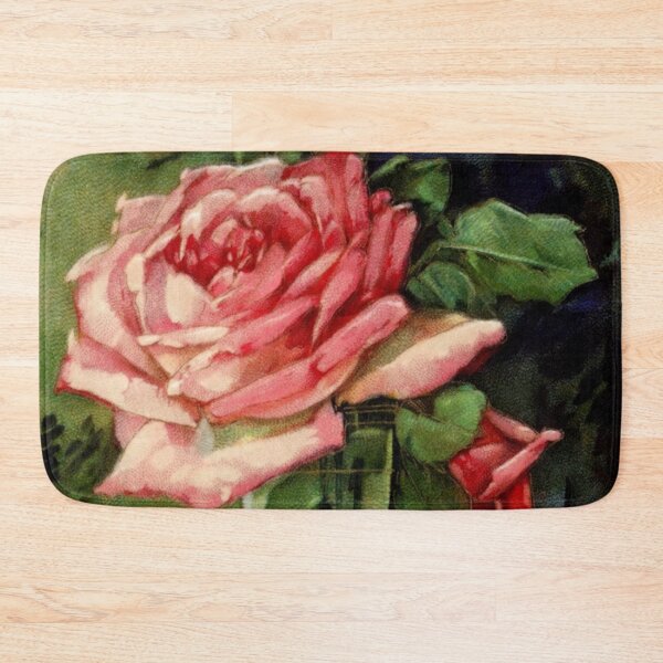 Item preview, Vintage Vase and Pink Roses designed and sold by SaraValor.