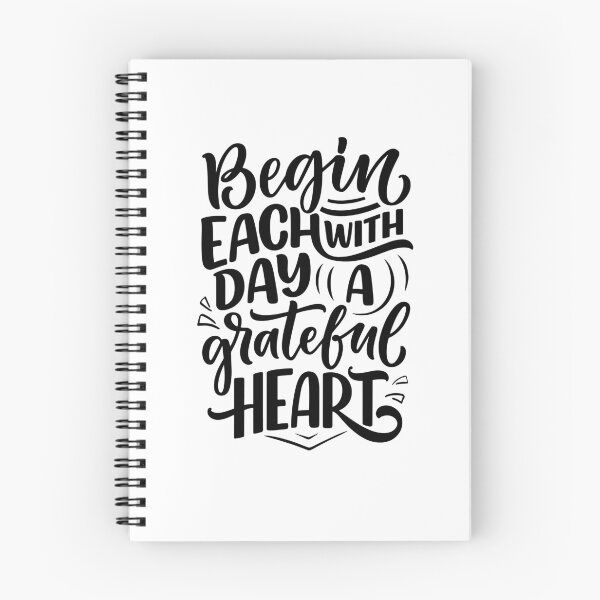 Item preview, Begin Each Day With A Grateful Heart designed and sold by TrunkShrunk.