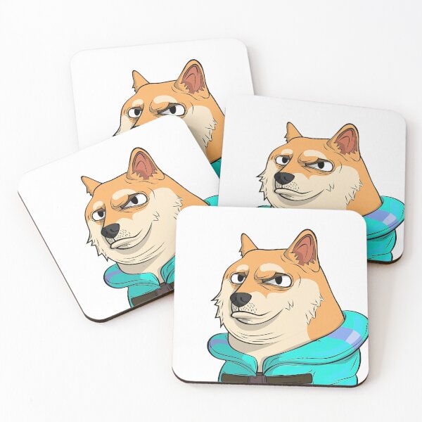 Item preview, doggy#5587 Comic Dog  Dogecoin   designed and sold by PetTotem.