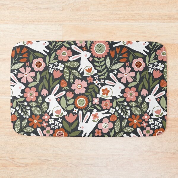 Item preview, Rabbits Floral  designed and sold by VannaShanha.