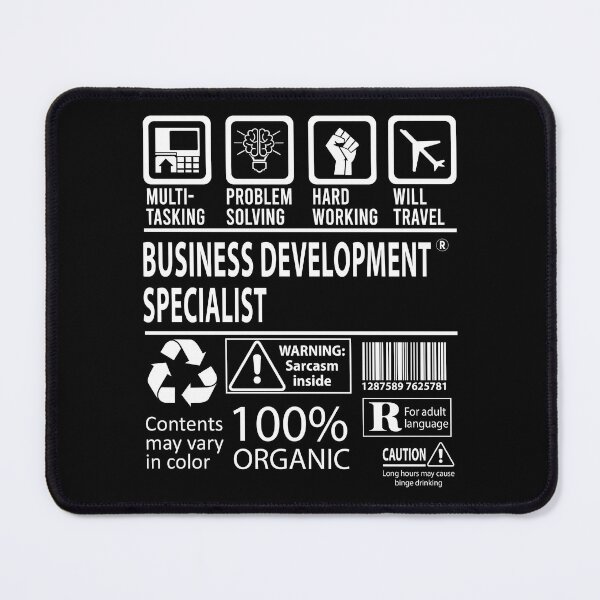 Item preview, Business Development Specialist T Shirt - MultiTasking Certified Job Gift Item Tee designed and sold by andahanson.