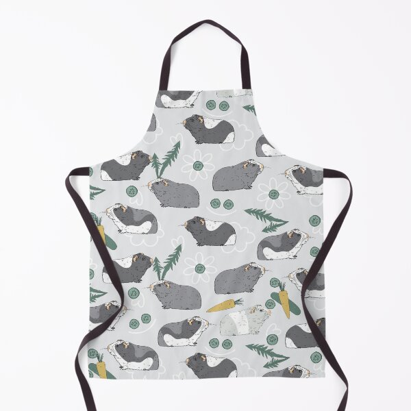 Item preview, Guinea Pigs With Cucumber Carrot On Grey designed and sold by VannaShanha.