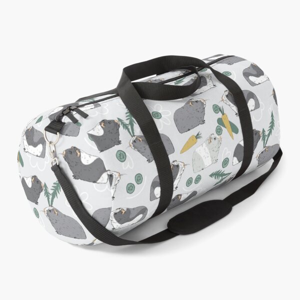 Item preview, Guinea Pigs With Cucumber Carrot On Grey designed and sold by VannaShanha.