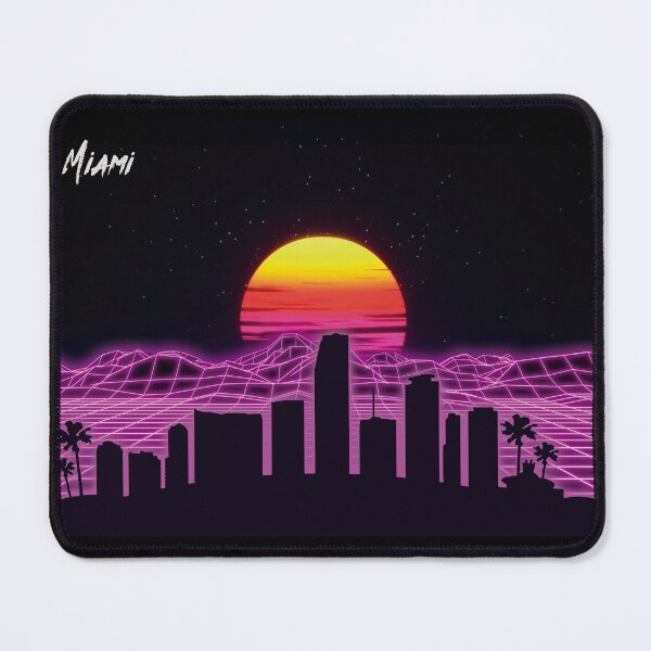 Item preview, Miami Skyline Neon Nights designed and sold by DFerraz.