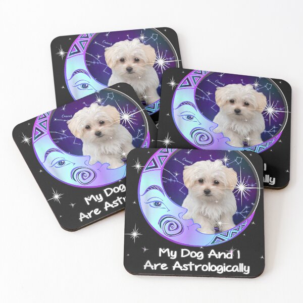 Item preview, Maltese Puppy Maltipoo Owner Astrologically Compatible Signs  designed and sold by VictorWright.