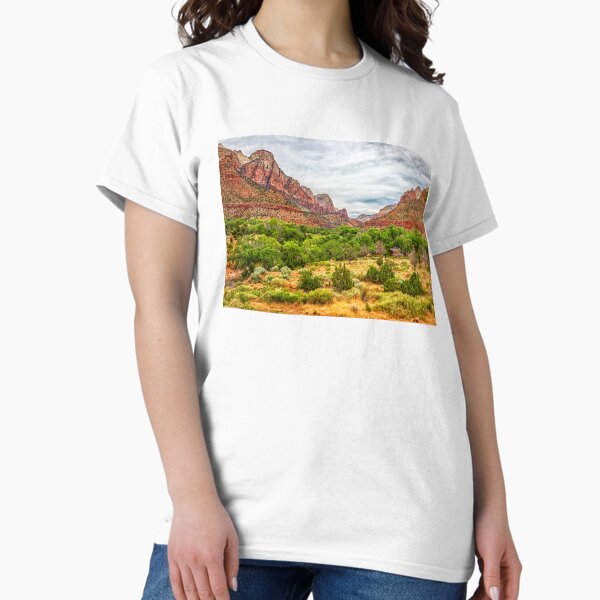 Vista previa del artículo con la obra «Watchman Trail View, Parque Nacional Zion», diseñado y vendido por GestaltImagery.