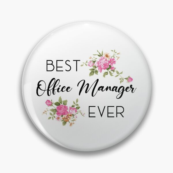 Item preview, Best Office Manager Ever Funny Floral designed and sold by wilmerdaisy.