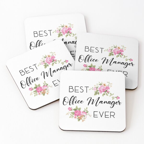 Item preview, Best Office Manager Ever Funny Floral designed and sold by wilmerdaisy.