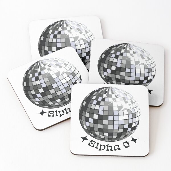 Item preview, Alpha O Silver Disco Ball  designed and sold by Petersrac.