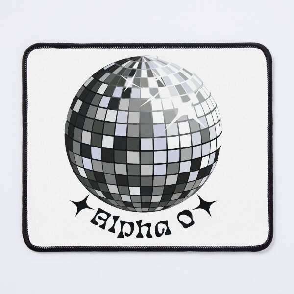 Item preview, Alpha O Silver Disco Ball designed and sold by Petersrac.