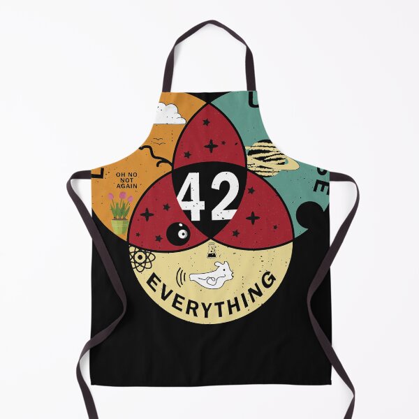 Item preview, 42 Answer to Life Universe and Everything Funny Vintage Gift Idea designed and sold by AllisonJonesa.