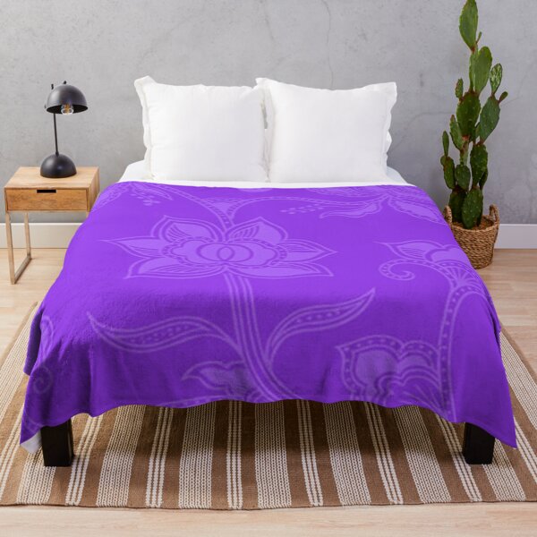 Item preview, Glamorous Vintage Floral Amethyst Purple designed and sold by SaraValor.
