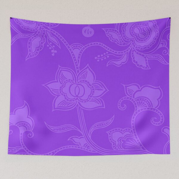 Item preview, Glamorous Vintage Floral Amethyst Purple designed and sold by SaraValor.