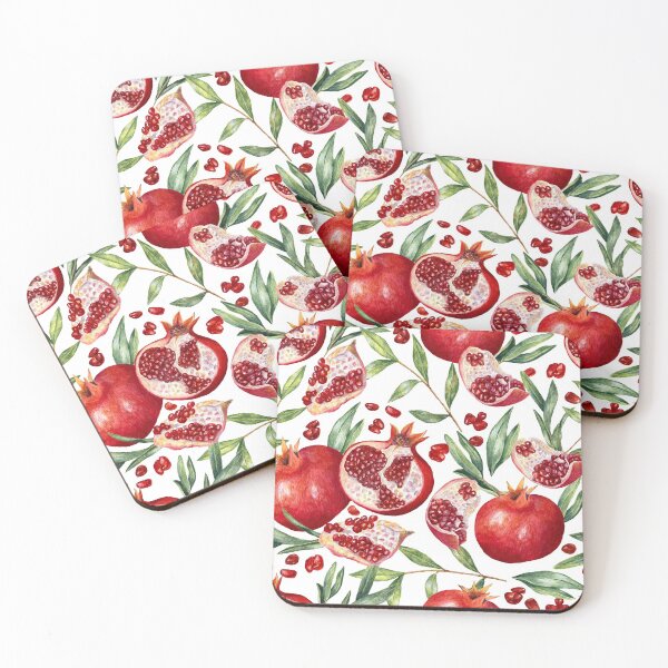 Item preview, Pomegranate Tropical Fruit Art designed and sold by LucianaShop.