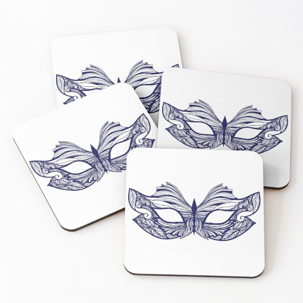Item preview, Masquerade in Navy Lace designed and sold by lezell.
