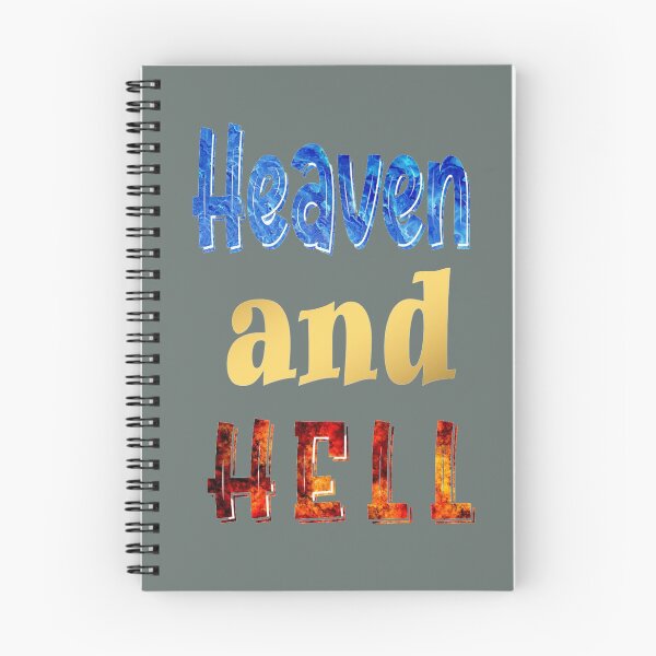 Item preview, Heaven and Hell ! Heaven and Hell! Let's Live Good to Go to Heaven designed and sold by mostheristore.
