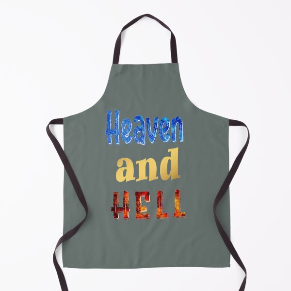 Item preview, Heaven and Hell ! Heaven and Hell! Let's Live Good to Go to Heaven designed and sold by mostheristore.