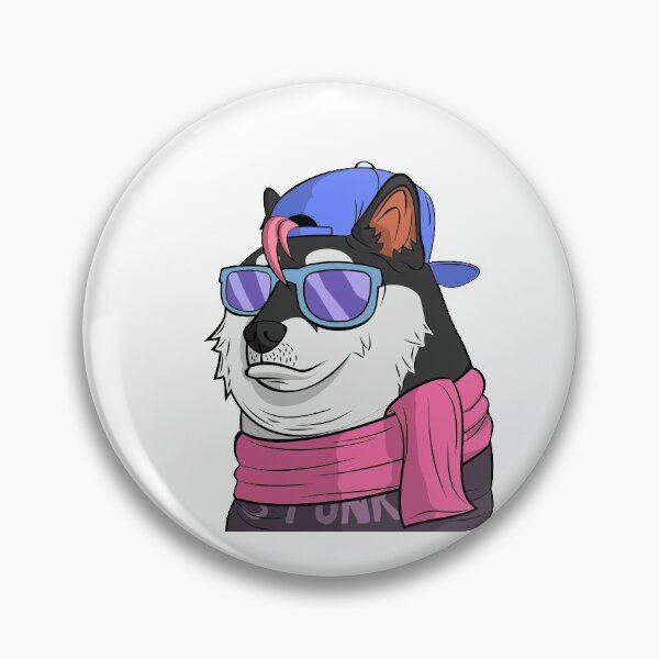Item preview, doggy#7206 Comic Dog  Dogecoin   designed and sold by PetTotem.