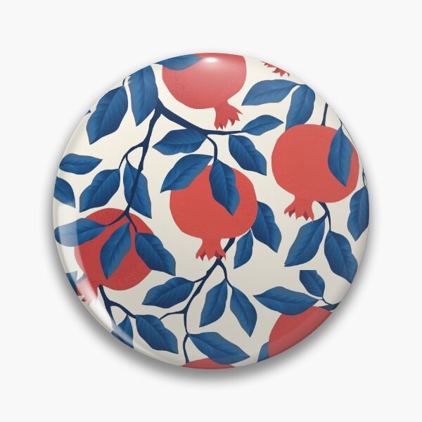 Item preview, Pomegranate Vintage Color Art designed and sold by LucianaShop.