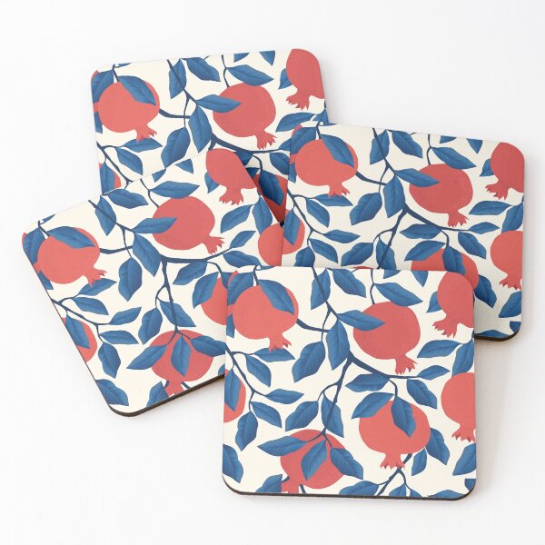 Item preview, Pomegranate Vintage Color Art designed and sold by LucianaShop.