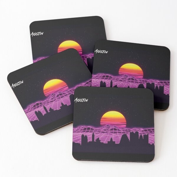Item preview, Austin Skyline Neon Nights designed and sold by DFerraz.