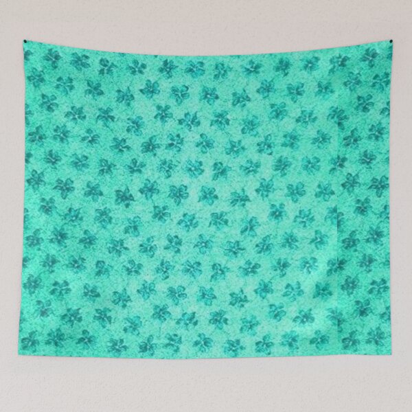 Item preview, Vintage Floral Turquoise Mint designed and sold by SaraValor.