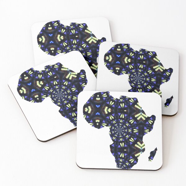 Item preview,  African Continent with Ankara Print -  Colorful Patterns. designed and sold by NaniniDesigns.