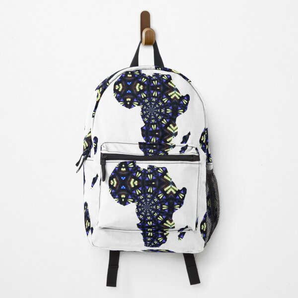 Item preview, African Continent with Ankara Print - Colorful Patterns. designed and sold by NaniniDesigns.