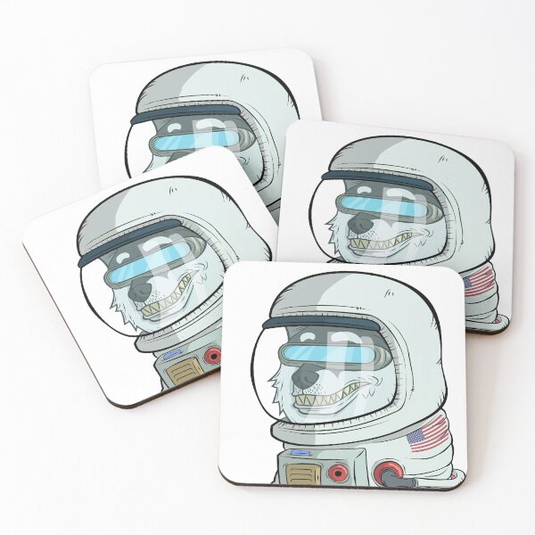 Item preview, doggy#8137 Comic Dog  Dogecoin Space dog designed and sold by PetTotem.