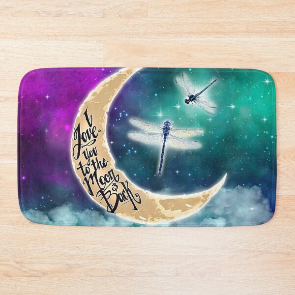 Item preview, Dragonfly Galaxy Love You To The Moon designed and sold by LucianaShop.