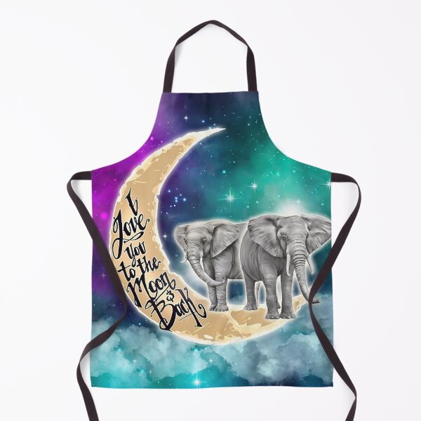 Item preview, Elephant Galaxy Love You To The Moon designed and sold by LucianaShop.