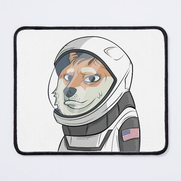 Item preview, doggy#8401 Comic Dog Dogecoin Space dog designed and sold by PetTotem.