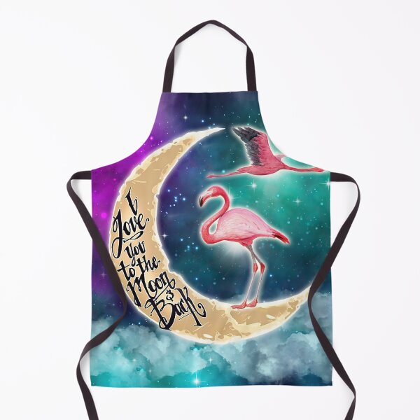 Item preview, Flamingo Galaxy Love You To The Moon designed and sold by LucianaShop.