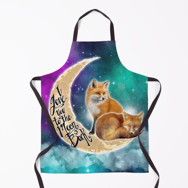 Item preview, Fox Galaxy Love You To The Moon designed and sold by LucianaShop.