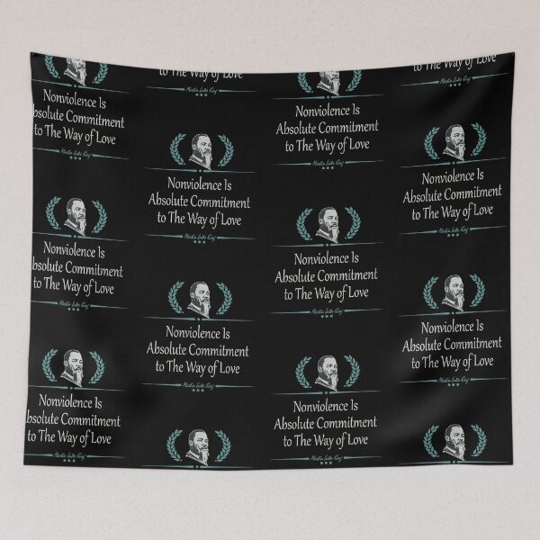 Item preview, Nonviolence Is Absolute Commitment to The Way of Love designed and sold by FOX1999-Design.