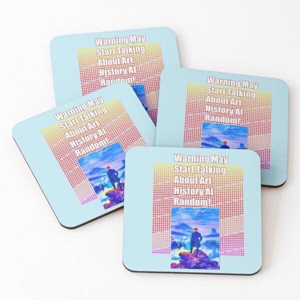 Item preview, Warning -May Start Talking About Art History At Random! (Vibrant Wanderer version.) designed and sold by CristalleLisa.