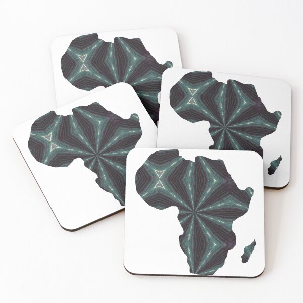 Item preview, African Continent with Ankara Print -  Colorful Patterns. designed and sold by NaniniDesigns.
