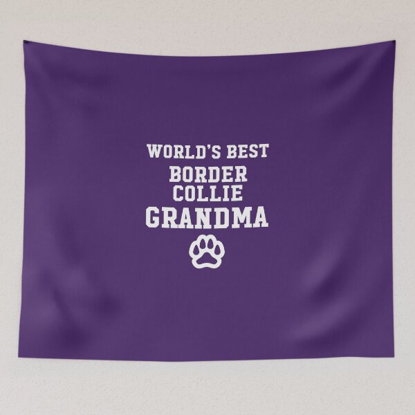 Item preview, World's Best Border Collie Grandma  designed and sold by AlwaysAwesome.