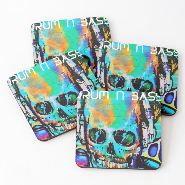 Item preview, Drum N Bass Graffiti Skull designed and sold by Drum N Bass Association.